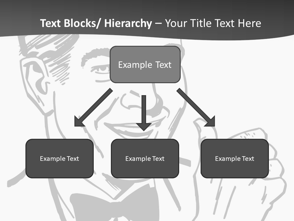 Hands Smiles Clipart PowerPoint Template