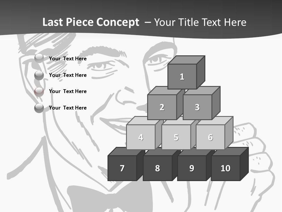 Hands Smiles Clipart PowerPoint Template