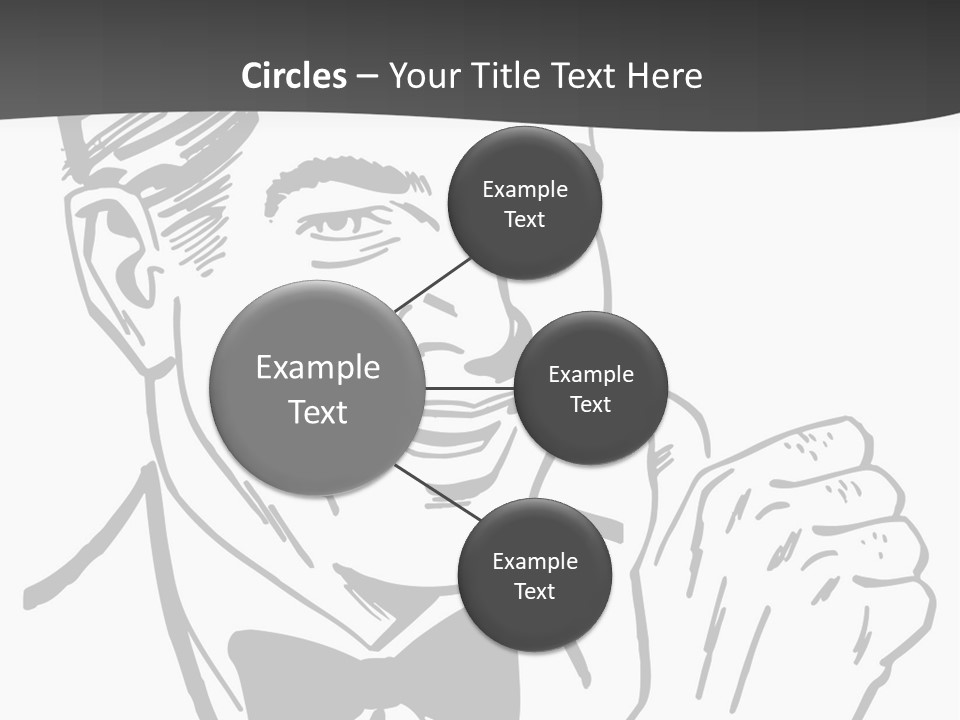 Hands Smiles Clipart PowerPoint Template