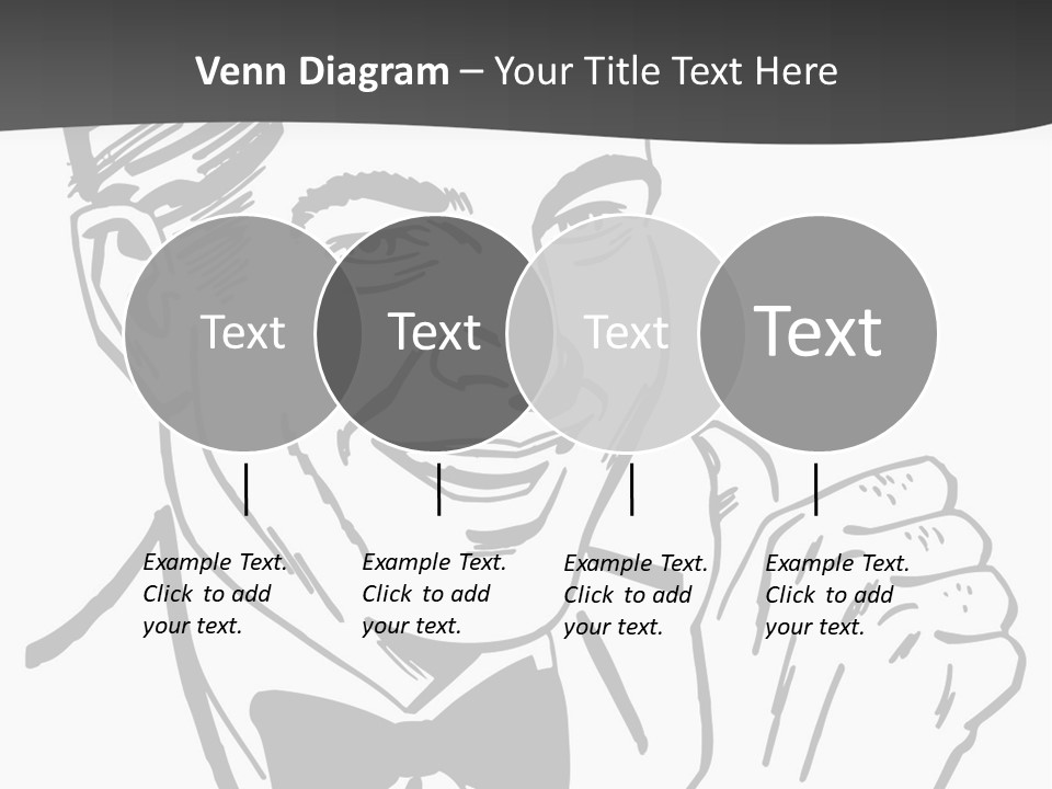 Hands Smiles Clipart PowerPoint Template