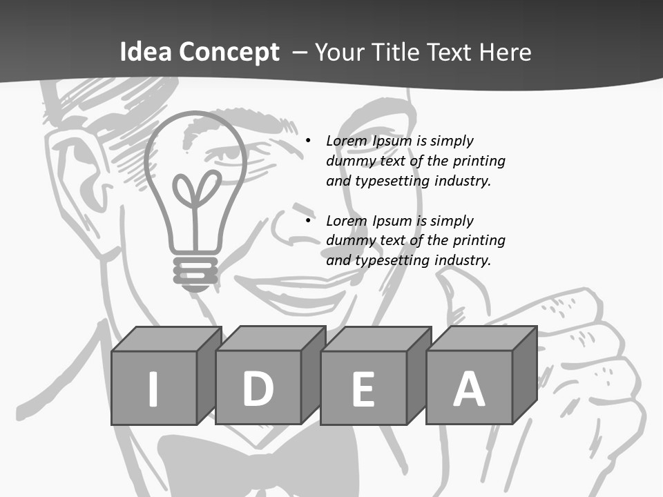 Hands Smiles Clipart PowerPoint Template