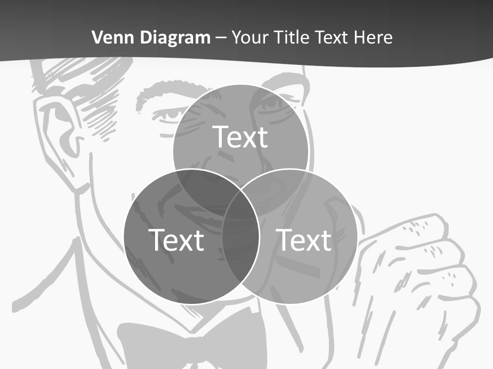 Hands Smiles Clipart PowerPoint Template