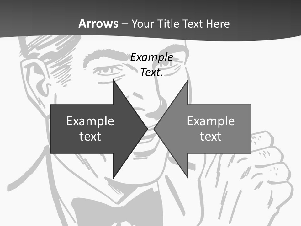 Hands Smiles Clipart PowerPoint Template