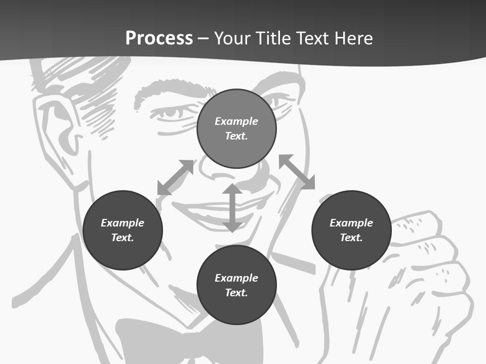 Hands Smiles Clipart PowerPoint Template