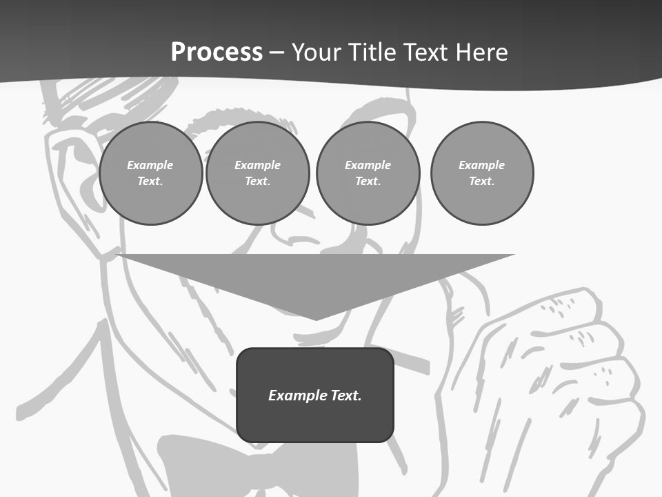 Hands Smiles Clipart PowerPoint Template
