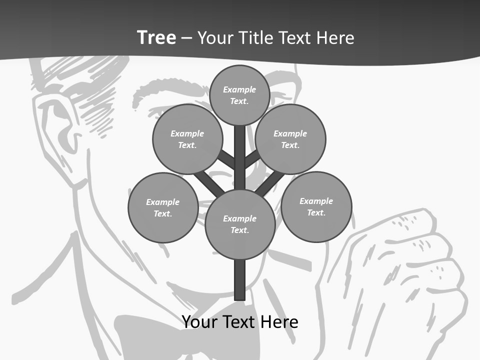 Hands Smiles Clipart PowerPoint Template