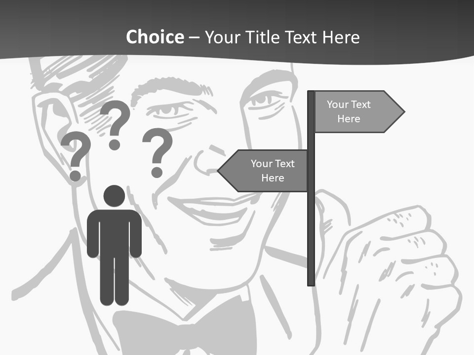 Hands Smiles Clipart PowerPoint Template