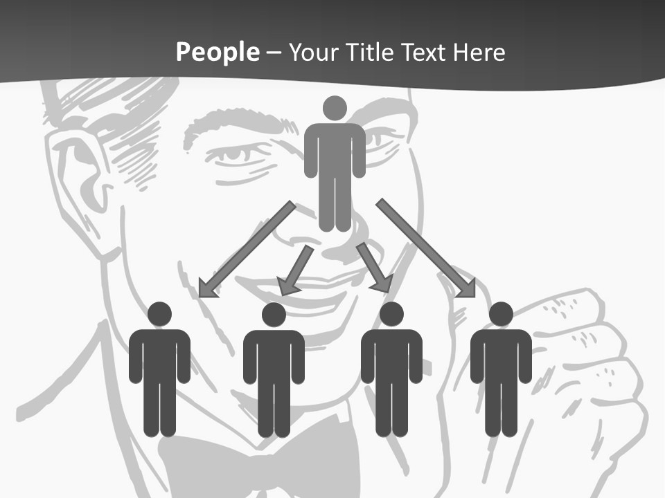 Hands Smiles Clipart PowerPoint Template