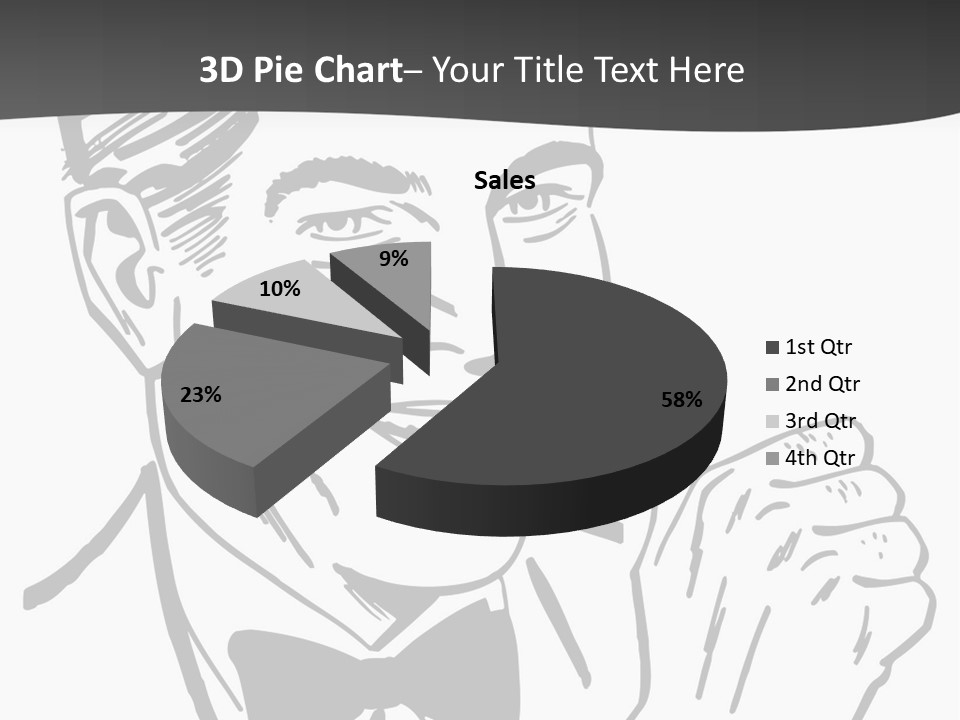 Hands Smiles Clipart PowerPoint Template