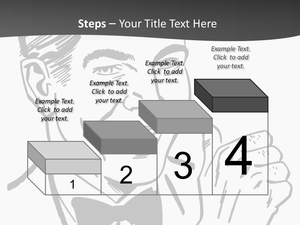 Hands Smiles Clipart PowerPoint Template