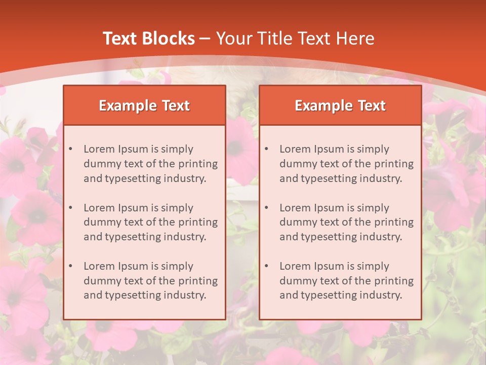 Yellow Soft Nature PowerPoint Template