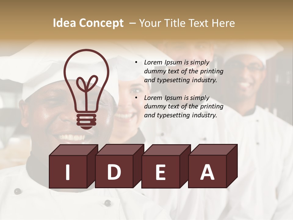 Hat African Occupation PowerPoint Template