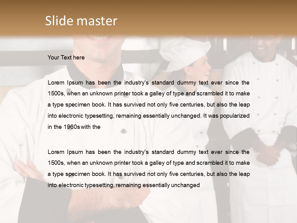 Clothing Job Industry PowerPoint Template