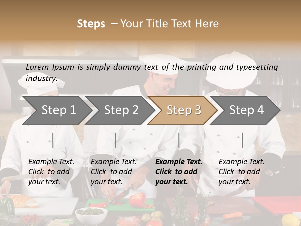 Team Clothing Hotel PowerPoint Template