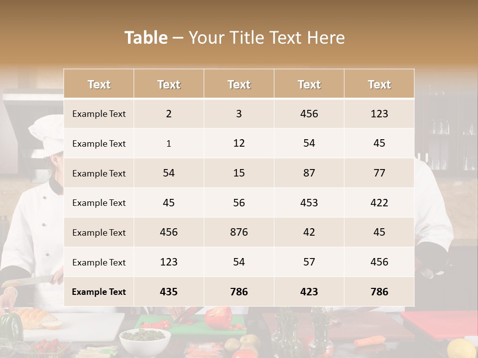 Team Clothing Hotel PowerPoint Template