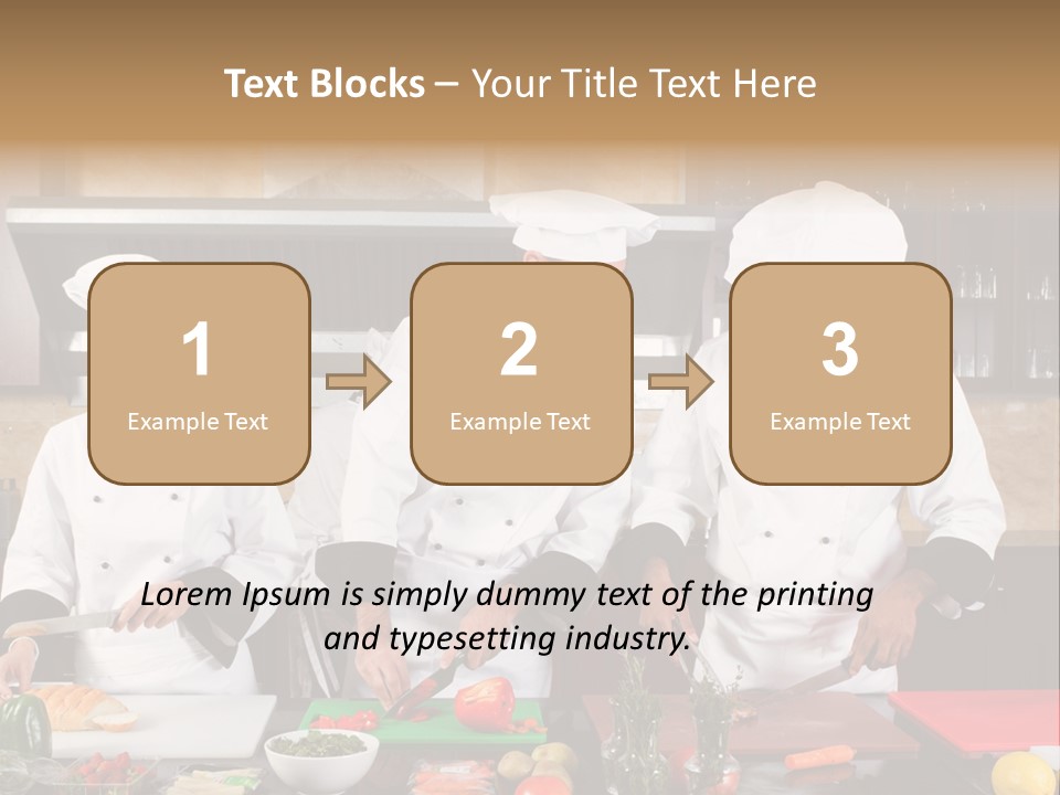 Team Clothing Hotel PowerPoint Template