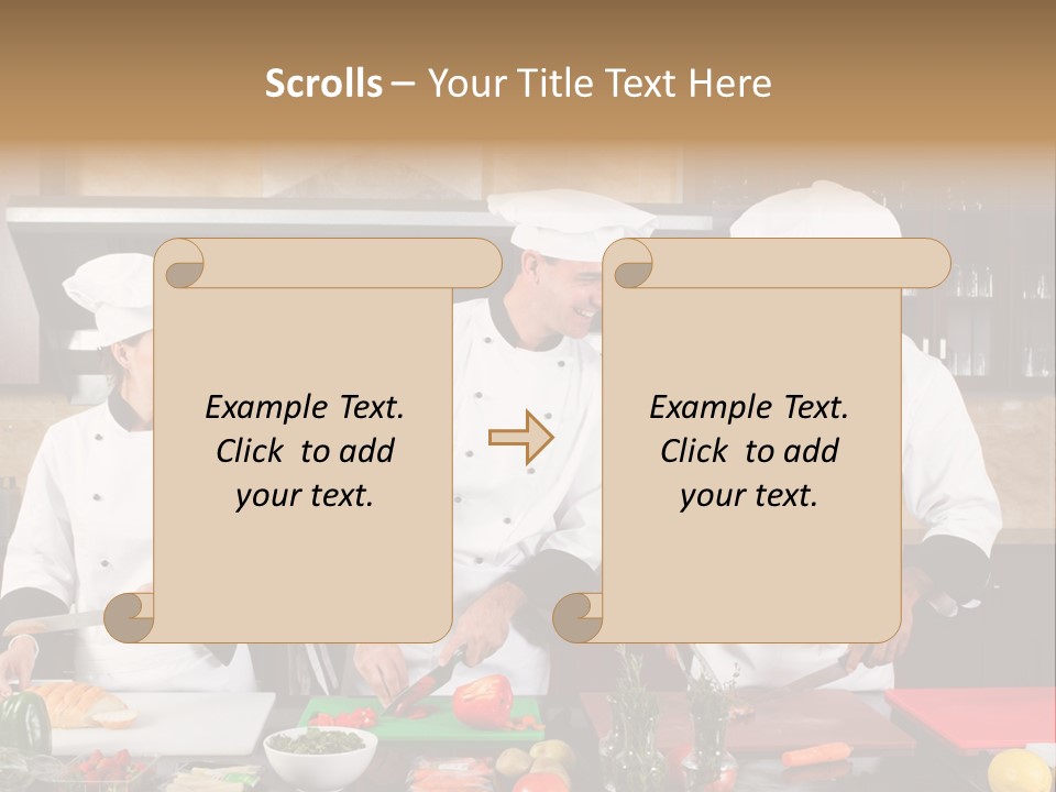 Team Clothing Hotel PowerPoint Template