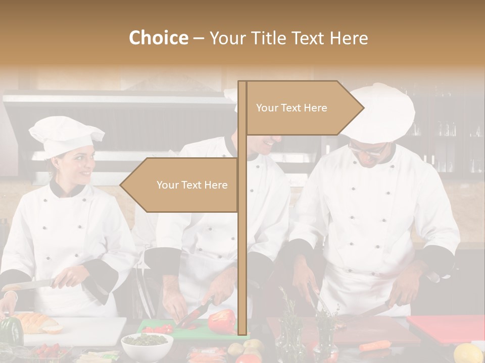 Team Clothing Hotel PowerPoint Template