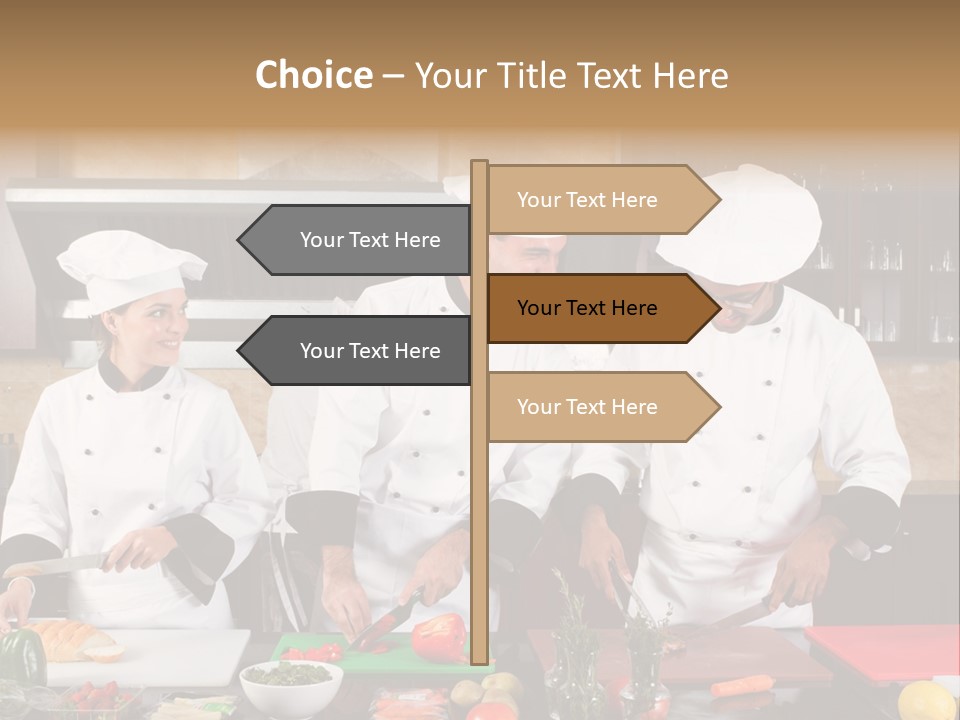 Team Clothing Hotel PowerPoint Template