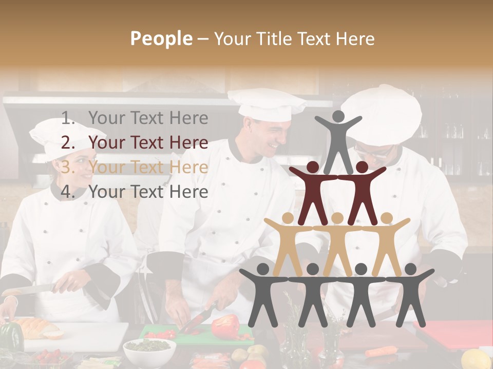 Team Clothing Hotel PowerPoint Template