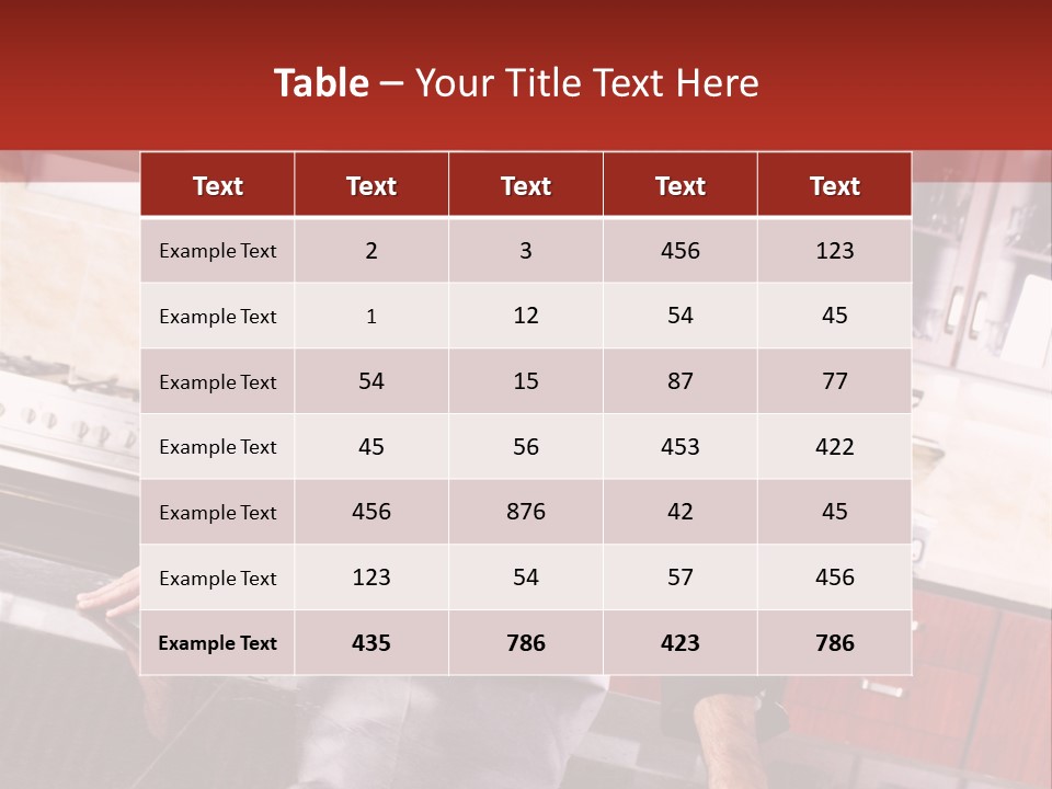 Counter Hat Surface PowerPoint Template