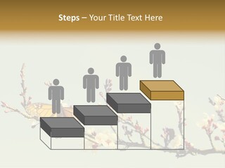 Wallpaper Orange Butterfly PowerPoint Template