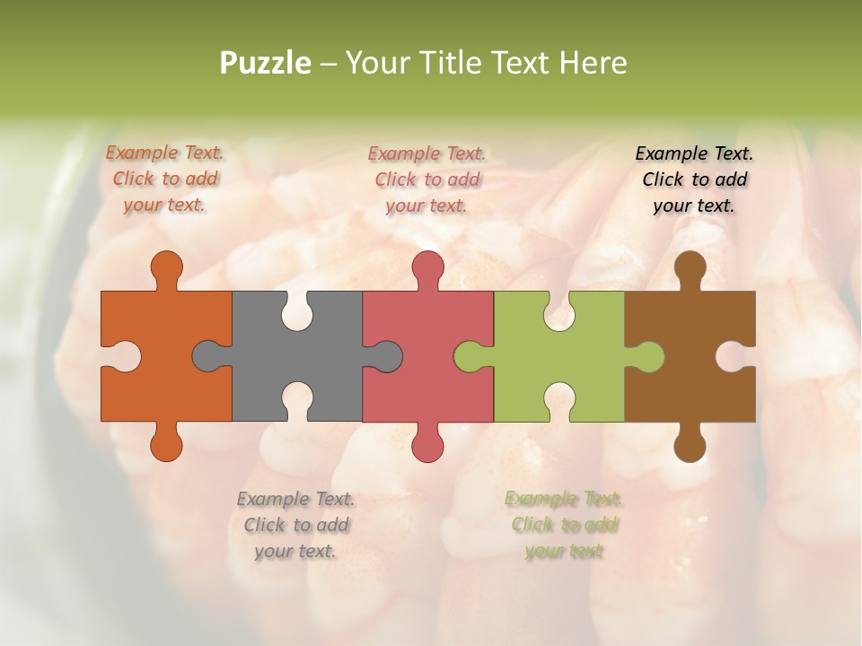 Ingredient Lunch Healthy PowerPoint Template