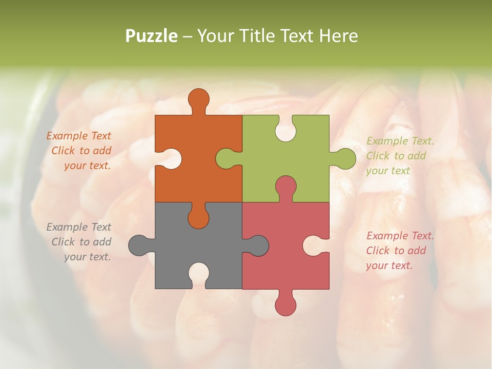 Ingredient Lunch Healthy PowerPoint Template