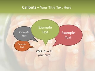 Ingredient Lunch Healthy PowerPoint Template
