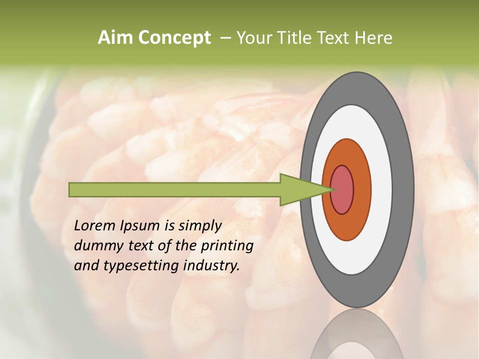 Ingredient Lunch Healthy PowerPoint Template