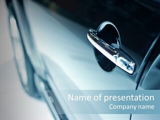 Transportation Part Mirror PowerPoint Template