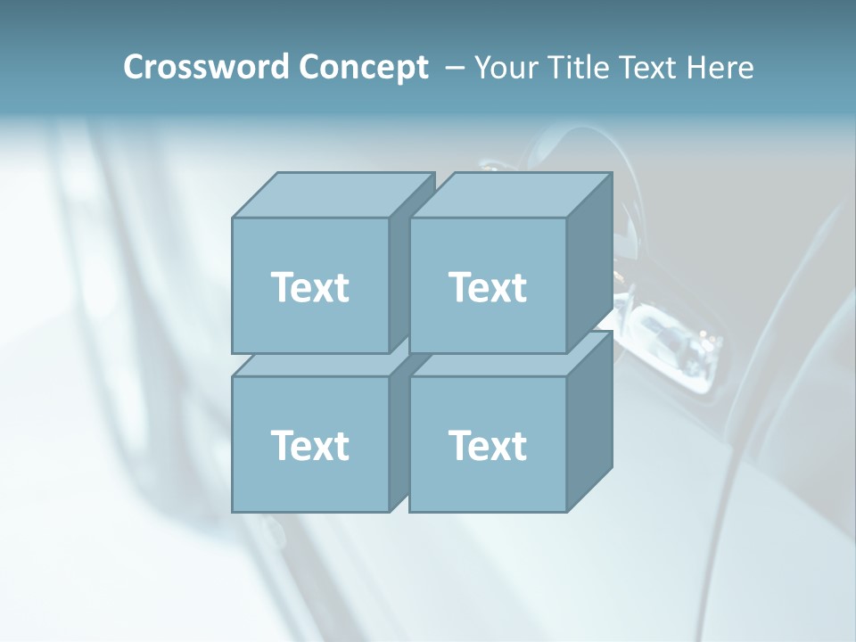 Transportation Part Mirror PowerPoint Template