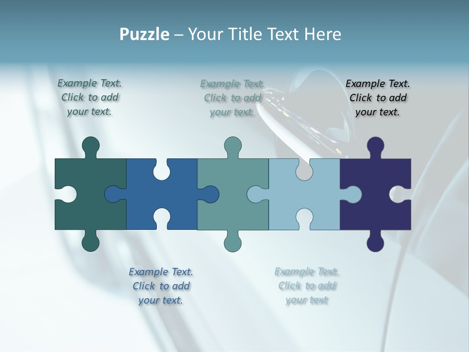 Transportation Part Mirror PowerPoint Template