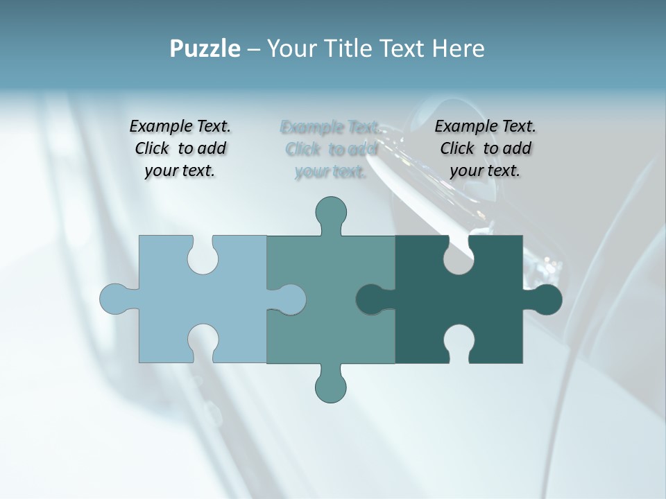 Transportation Part Mirror PowerPoint Template