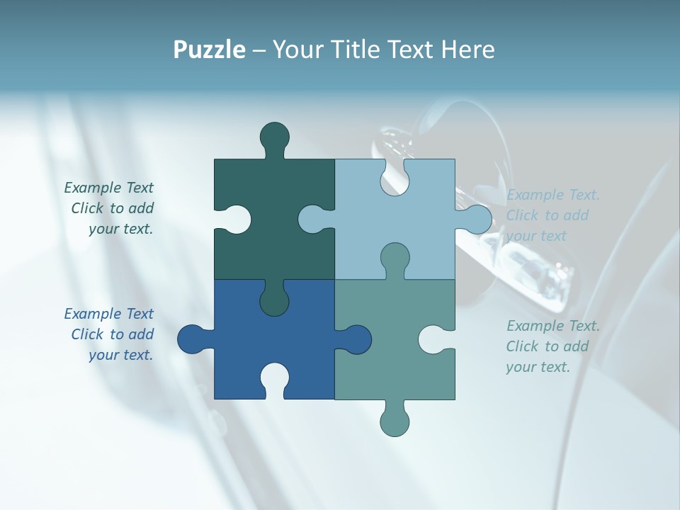 Transportation Part Mirror PowerPoint Template