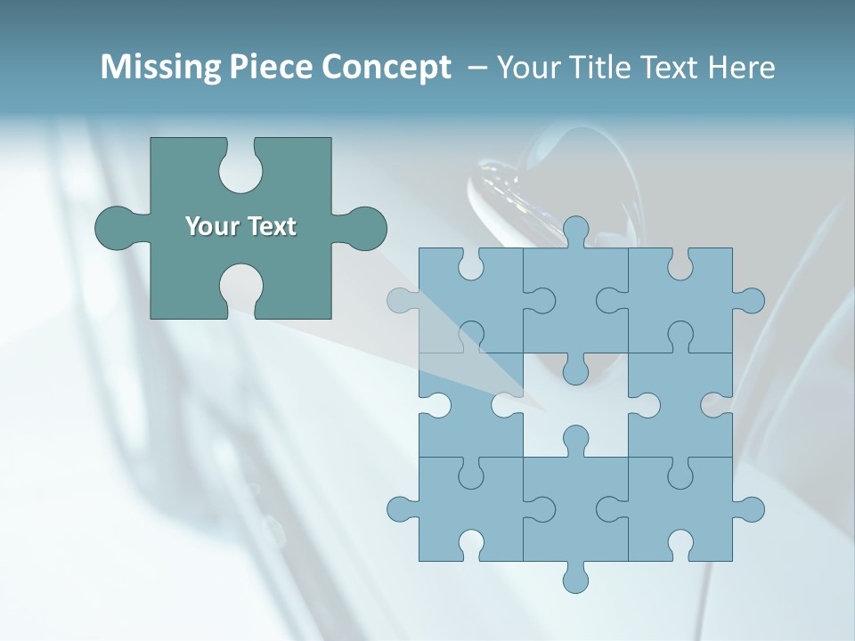 Transportation Part Mirror PowerPoint Template