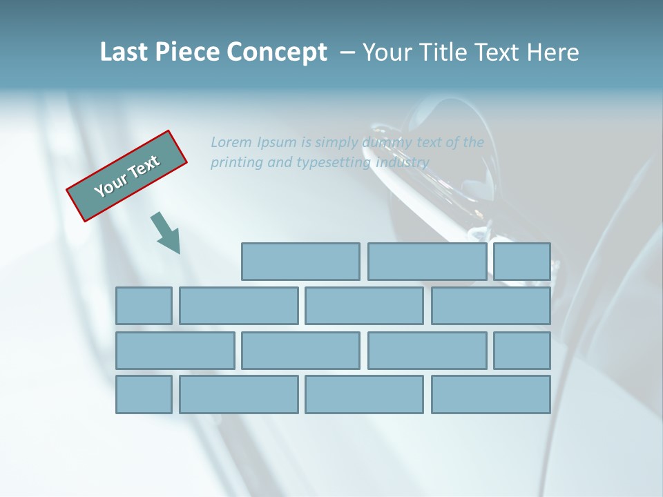 Transportation Part Mirror PowerPoint Template