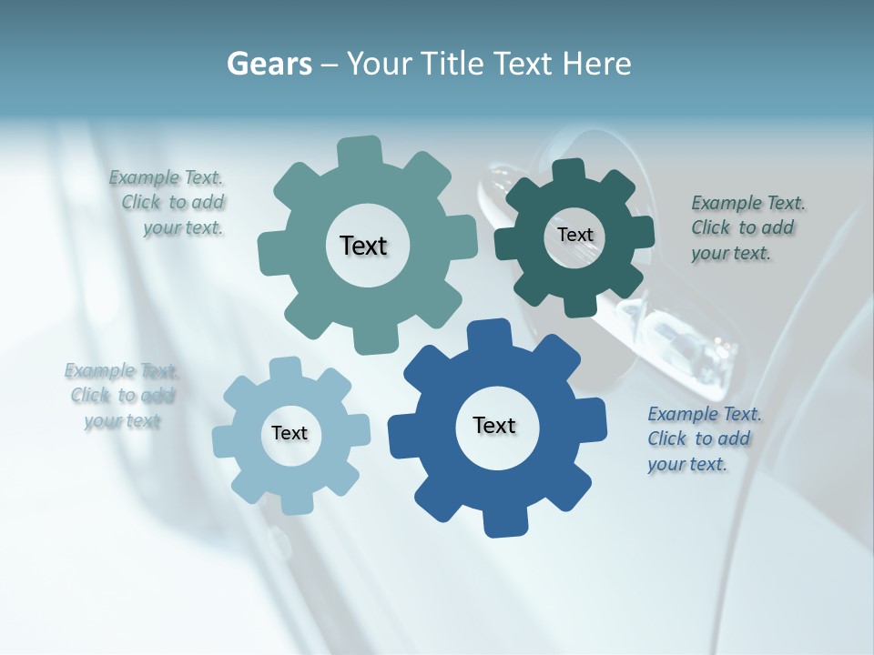 Transportation Part Mirror PowerPoint Template