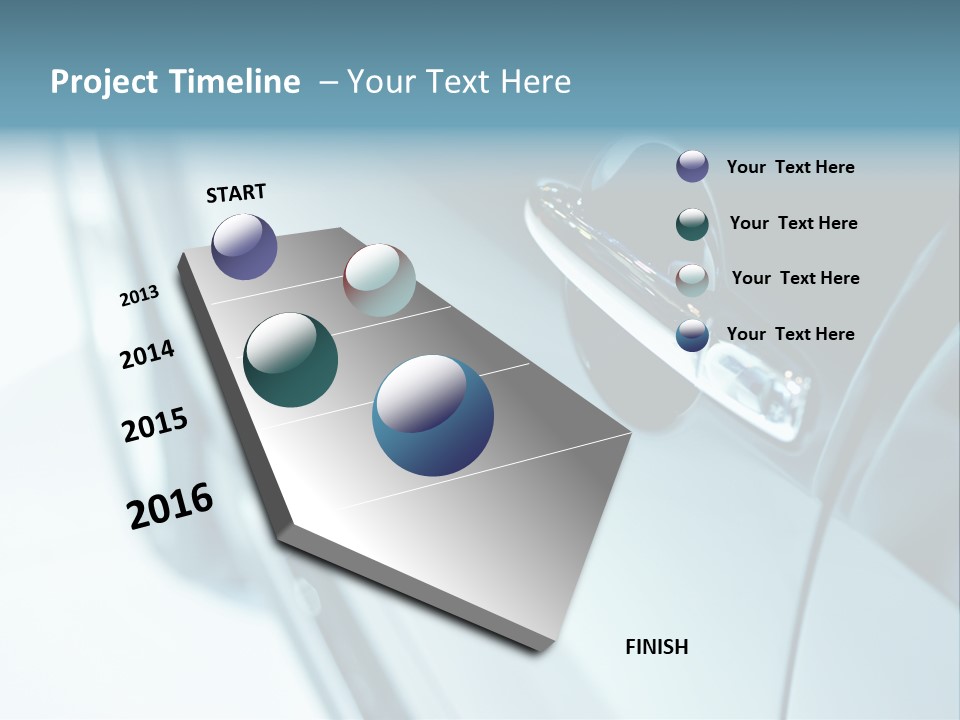 Transportation Part Mirror PowerPoint Template