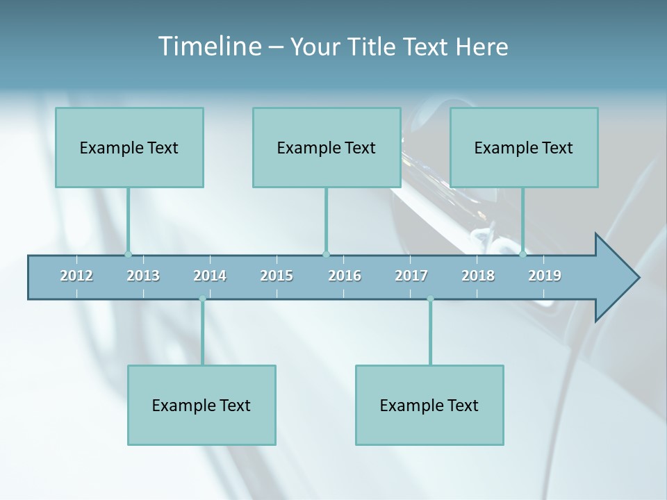 Transportation Part Mirror PowerPoint Template