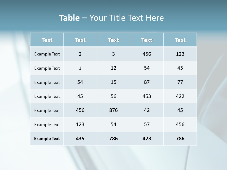 Transportation Part Mirror PowerPoint Template
