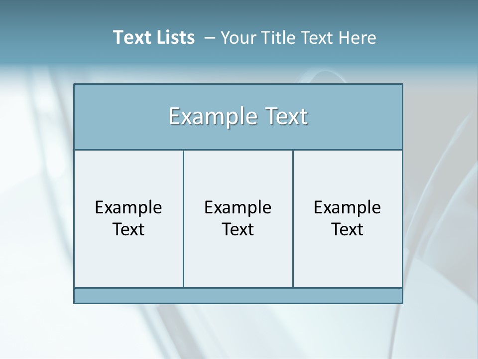 Transportation Part Mirror PowerPoint Template