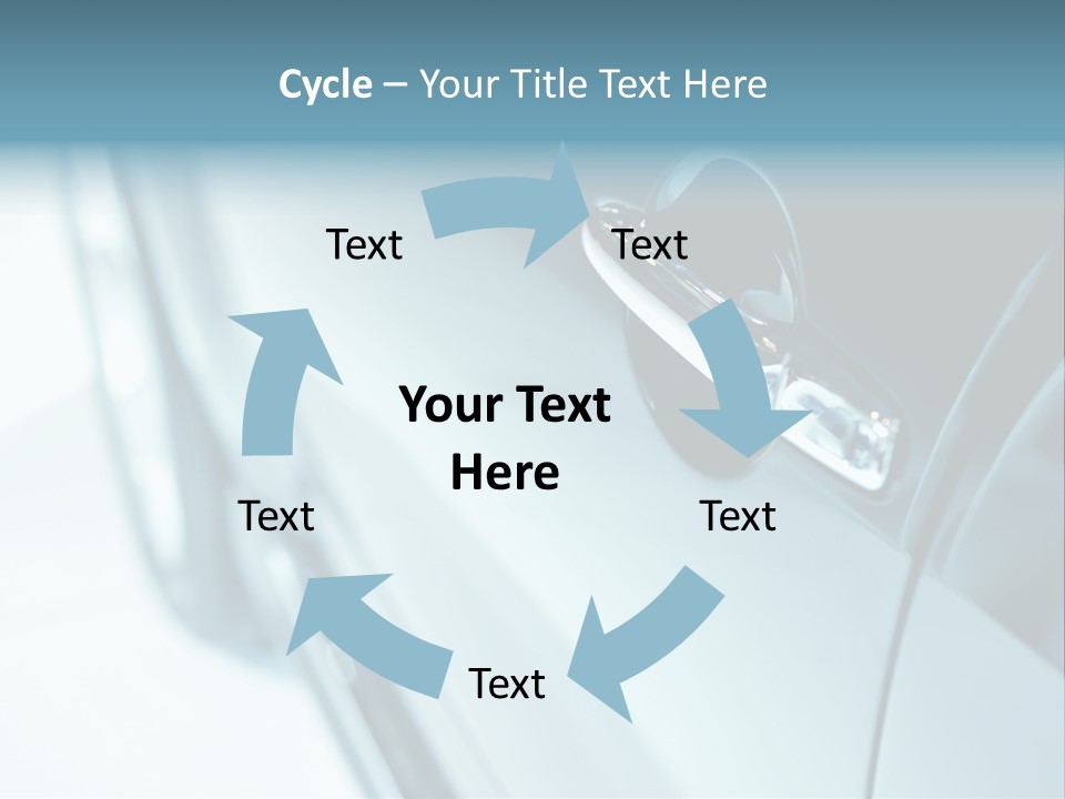Transportation Part Mirror PowerPoint Template
