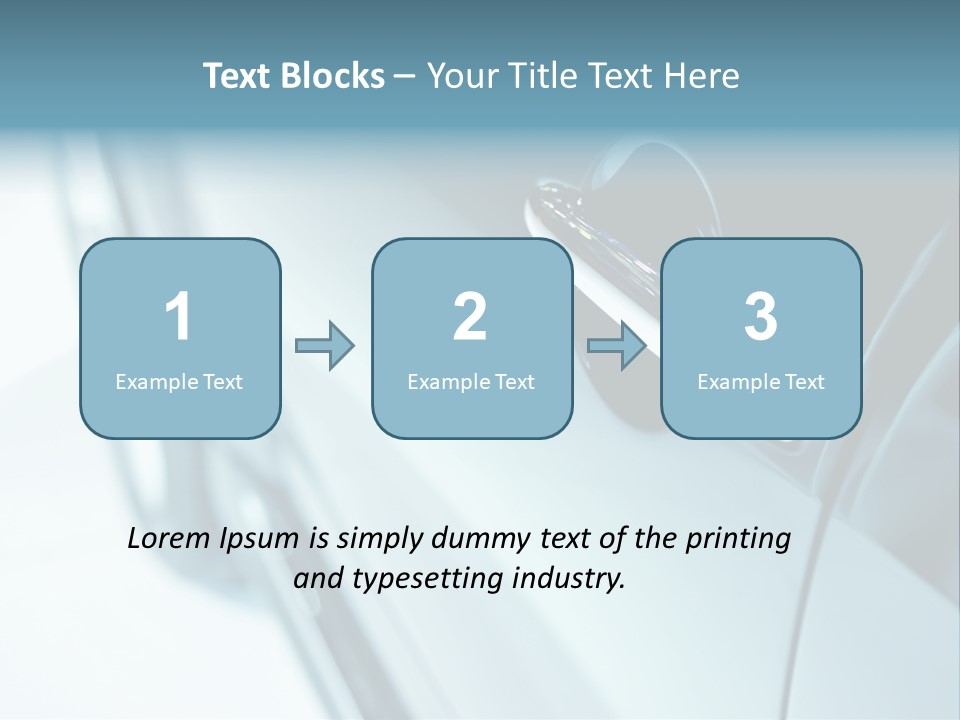 Transportation Part Mirror PowerPoint Template