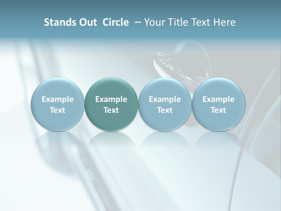 Transportation Part Mirror PowerPoint Template