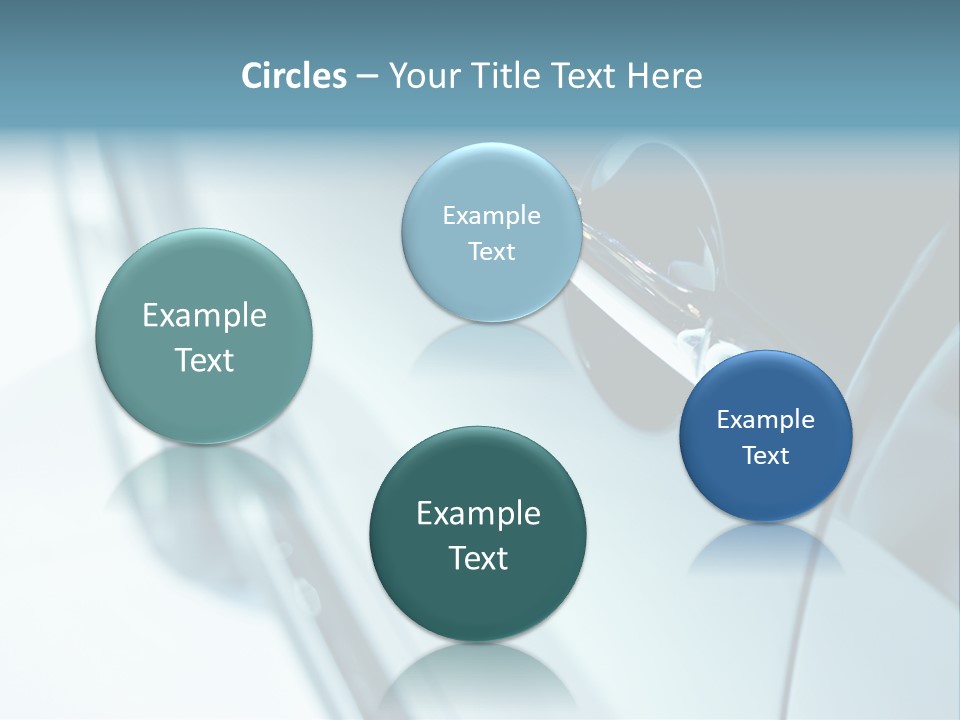 Transportation Part Mirror PowerPoint Template