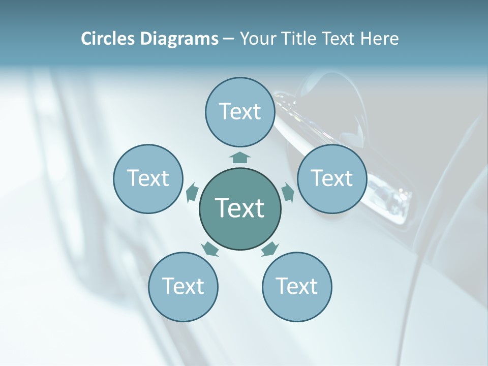 Transportation Part Mirror PowerPoint Template