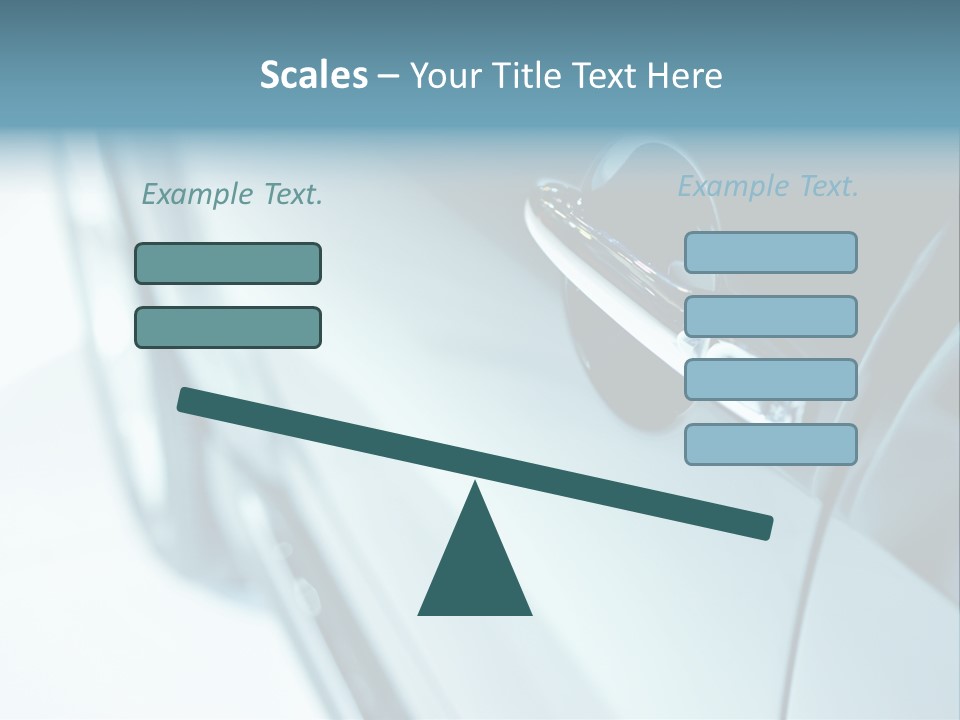 Transportation Part Mirror PowerPoint Template