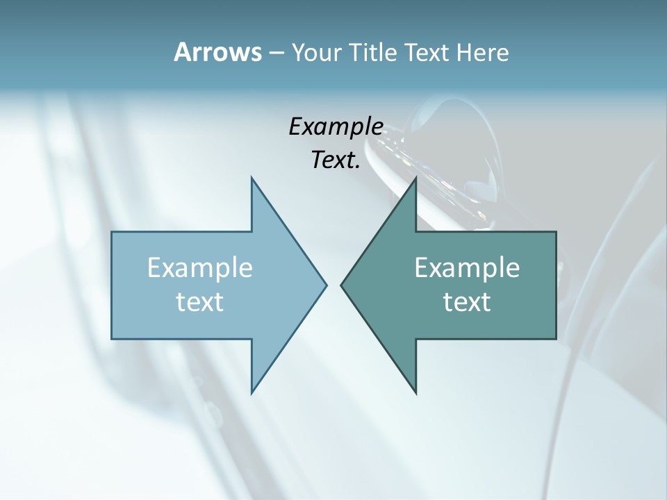 Transportation Part Mirror PowerPoint Template