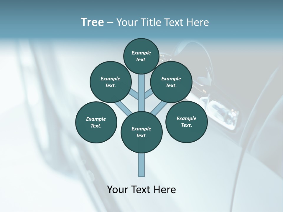 Transportation Part Mirror PowerPoint Template
